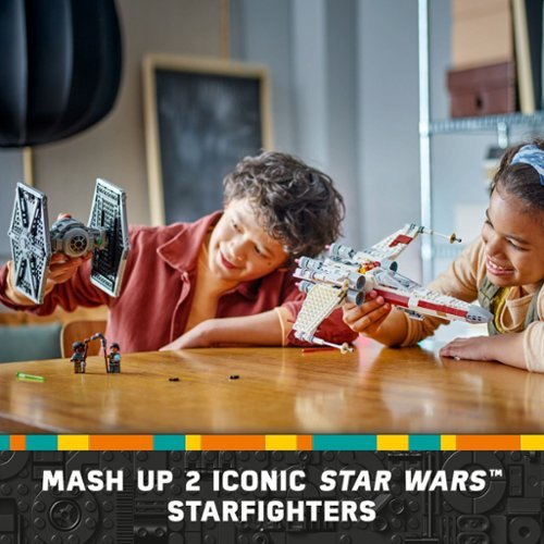 LEGO Star Wars TIE Fighter & X-Wing Mash-up Building Set for Kids 75393 - Multi WORLDWIDE DELIVERY