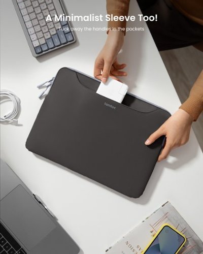 tomtoc TheHer-A21 14-inch Slim Laptop Handbag Sleeve for 14 inch MacBook Pro, 13 MacBook Air & Pro, Microsoft Surface Laptop - Blue WORLDWIDE DELIVERY