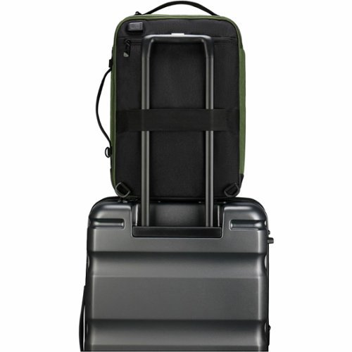 Swissdigital Design BERG Hybrid TSA-Friendly Briefcase With USB Charging Port RFID Protection and Fits Up to 16″ Laptop - Dark Green BUY ONLINE