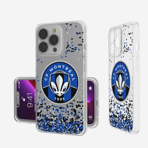Keyscaper - MLS - CF Montreal iPhone Confetti Design Clear Case - 13 mini - Multicolor-Front_Standard 