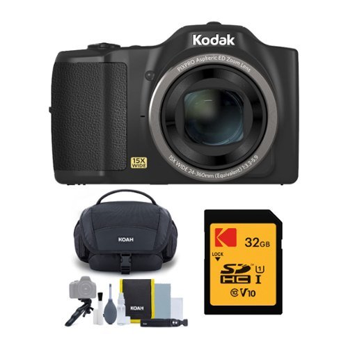 Kodak PIXPRO FZ152 Compact Digital Camera with Bag and 32GB SD