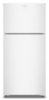 Amana - 28 in. Wide 14.3 cu. ft. Top-Freezer Refrigerator With A Large Crisper Drawer - White-Front_Standard