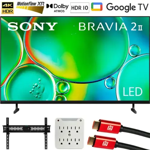 4K Motionflow XR Dolby Atmos HDR 10 Google TV SONY BRAVIA 2 LED