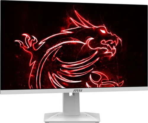MSI - G274QRFW 27" LED QHD G-SYNC Gaming Monitor with HDR (DisplayPort,HDMI) - White