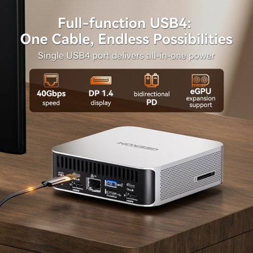 GEEKOM A7 2026 Mini PC, AMD Ryzen 5 7535HS, 16GB DDR5 & 1TB 2280
