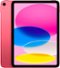 Apple - Geek Squad Certified Refurbished 11-inch iPad A16 chip with Wi-Fi + Cellular - 128GB - Pink (Unlocked)-Front_Standard