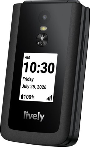 Lively® Lively - Jitterbug Flip3 Easy Prepaid Cell Phone - Black HOW TO BUY