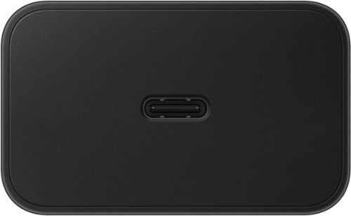 Samsung - 60W Power Adapter - Black-Front_Standard 