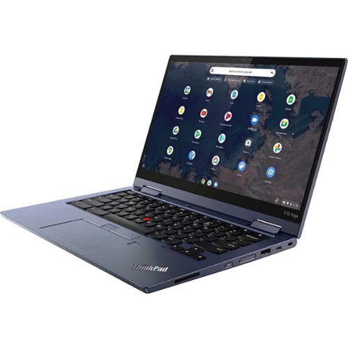  Lenovo ThinkPad C13 Yoga Chromebook 13&quot; Refurbished 1920x1080 - AMD Ryzen 5 3500C with 8GB Memory - AMD Radeon - 128GB - Blue
