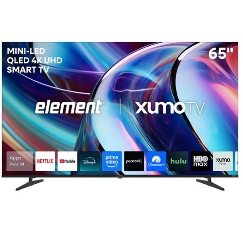 Element Electronics - 65” Class Mini-LED QLED 4K UHD Smart Xumo TV-Front_Standard 