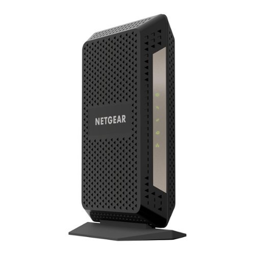 NETGEAR - CM1000-100NAR DOCSIS 3.1 Cable Modem, Compatible with All Providers, Up to 1 Gbps - Refurbished Excellent - Black-Front_Standard 