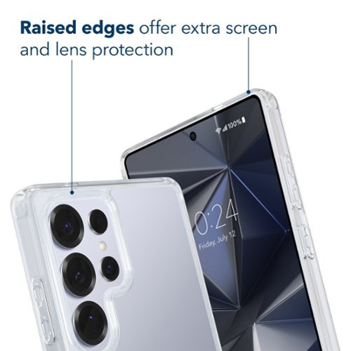 Insignia™ Hard-Shell Case for Samsung Galaxy S25 Ultra - Clear HOW TO BUY
