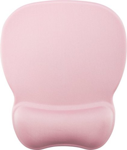 Insignia™ - Premium Mouse Pad with Wrist Rest - Pink