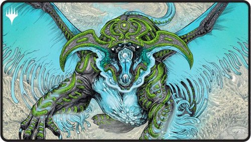 Ultra PRO - Tarkir Dragonstorm Ureni, the Song Unending Black Stitched Playmat for Magic: The Gathering-Front_Standard 