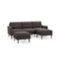 Burrow - Mid-Century Nomad Sofa Sectional with Ottoman - Charcoal-Front_Standard 