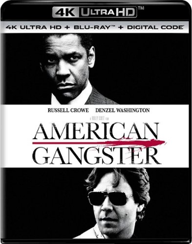  American Gangster [Includes Digital Copy] [4K Ultra HD Blu-ray/Blu-ray] [2007]