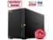 Buffalo Technology - BUFFALO LinkStation 720 2-Bay Professional Network Storage 8TB (2x4TB) with Hard Drives Included - Black-Front_Standard