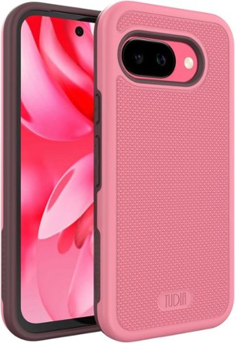TUDIA - MergeGrip for Google Pixel 9a Case 2025 Military Grade - Smokey Pink-Front_Standard 