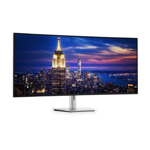 Dell - 52-Inch Ultrasharp 6K 120Hz Thunderbolt Hub IPS Curved Monitor (Platinum) - Black-Front_Standard 