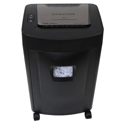 Royal - 95000b 260mx 20-sheet Crosscut Paper Shredder With Basket-Front_Standard 