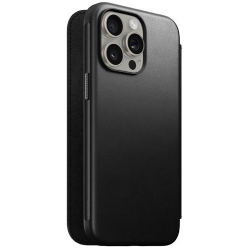 Nomad Modern Leather Folio with Magsafe for Apple iPhone 15 Pro Max - Black WHERE TO BUY