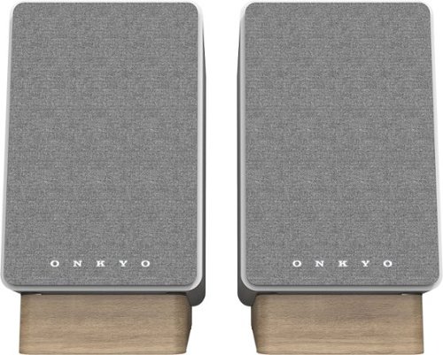Onkyo - Creator Series GX30ARC Powered Monitors - White