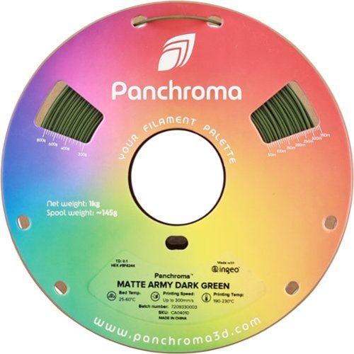 Polymaker - Matte PLA Filament - Army Dark Green