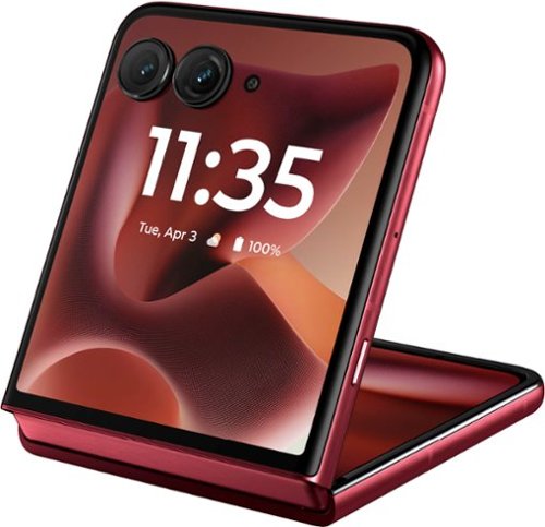 Motorola razr ultra 2025 512GB (Unlocked) - PANTONE Rio Red SHOP ONLINE