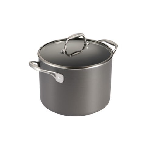 Tramontina - 8Qt Covered Stock Pot - Gray-Angle_Standard 