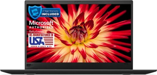 Lenovo - X1 Carbon 14" Refurbished Laptop - Intel Core i7 - 16GB Memory - 500GB Solid State Drive - Black-Front_Standard 