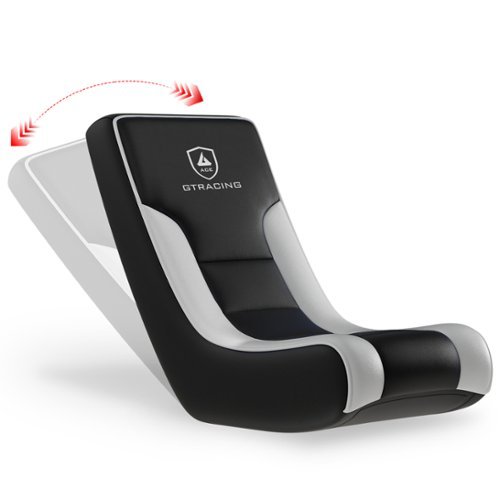 GTPlayer - Rocker Floor Gaming Chair Ergonomic Comfortable Floor Rocker - White