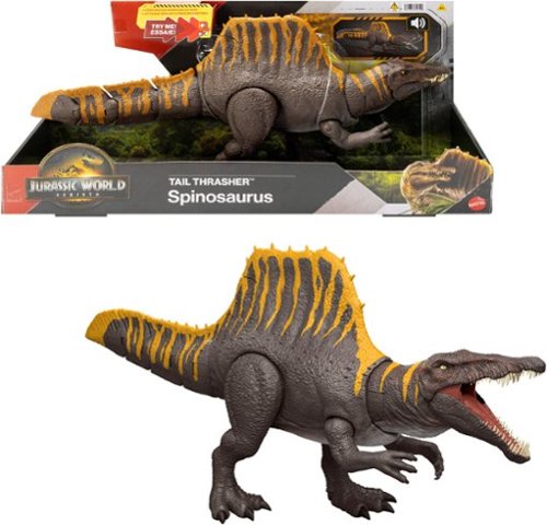 Mattel - Jurassic World: Rebirth Tail Thrasher Spinosaurus - Collectibles - Multicolor