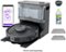 Shark - Robot Vacuum & Mop PowerDetect NeverTouch, Combo, Self-Emptying & Self-Refilling, 60-Day Debris Capacity with Pad Dry - Gaia Grey-Front_Standard