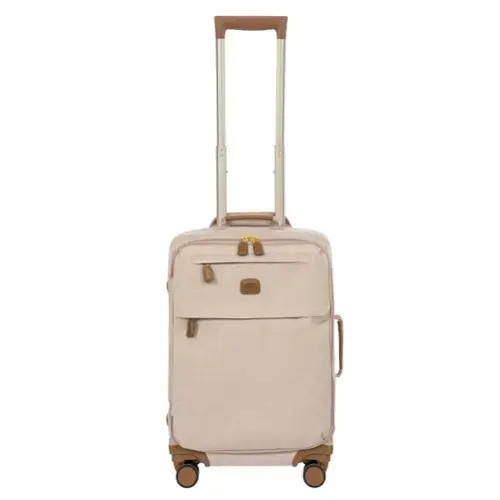 Front. Bric's - Volterra 21" Carry On Spinner Luggage - Bordeaux.