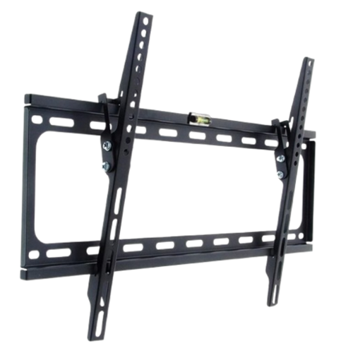 Stock Preferred - Slim TV Wall Mount Bracket for 37"–80" TVs up to 120 lbs, Low Profile - Black-Front_Standard 