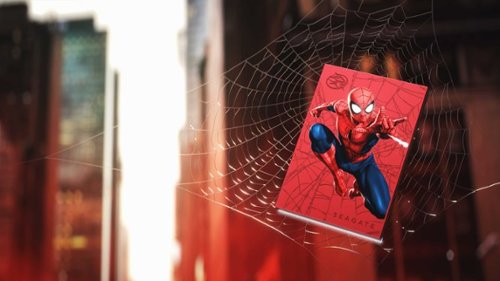 Seagate Spider-Man SE FireCuda 2TB External USB 3.2 Gen 1 Hard Drive with White LED Lighting - Red BUY ONLINE