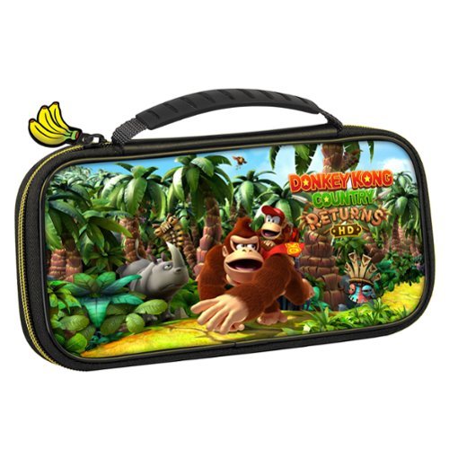 RDS Industries Nintendo Switch Game Traveler Deluxe Donkey Kong Country Returns Case - Black WORLDWIDE DELIVERY