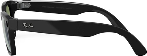Ray-Ban Meta Wayfarer glasses with Meta Ai, Audio, Photo, Video Compatibility - Clear to Green Transitions Lenses - Matte Black BUY IN AUSTRALIA