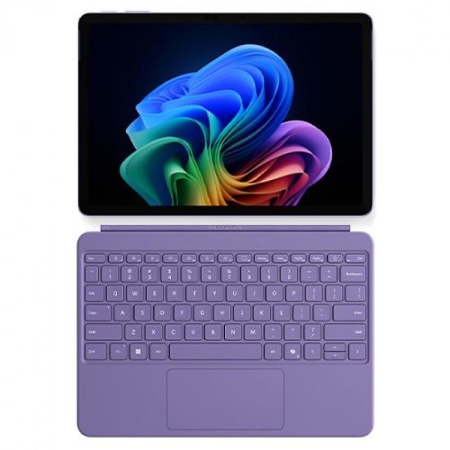 Microsoft - Surface Pro Copilot+ PC Surface Pro 12" Keyboard - Violet-Front_Standard 