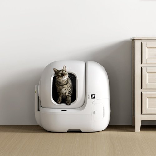 Petkit Purobot Max Pro Self-Cleaning Litter Box - White BUY IN UAE