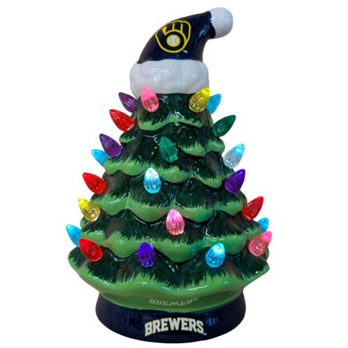 Evergreen Enterprises - 8" LED Light Up Christmas Tree - Multicolor-Front_Standard 