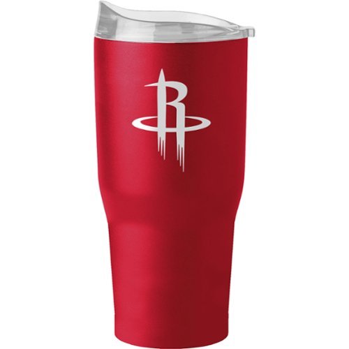 Logo Brands - Houston Rockets 30oz. Flipside Powder Coat Tumbler - Multicolor-Front_Standard 