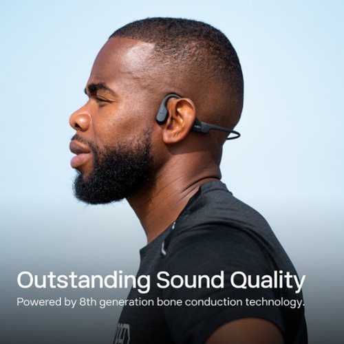 Shokz OpenRun Bone Conduction Open-Ear Endurance Headphones (USB-Charging) - Black BUY ONLINE