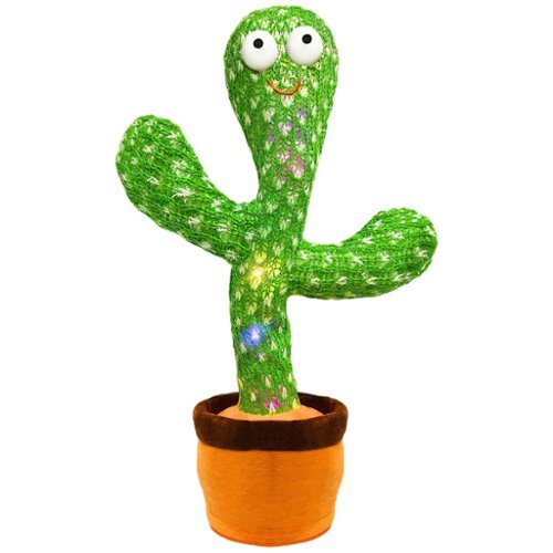 MITAOSLIM - Dancing Mimicking Talking Cactus Funny Toy, Singing Record Repeat What You Say-Front_Standard 