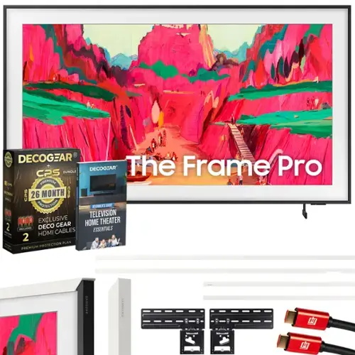 B 1807 DECOGEAR CPS BUNDLE!  
DECOGEAR The Frame Pro O PREMIUM - CPS  
26 MONTH CPS PROTECTION REGIMERS  
SUE DET TELEVISION AE EXCLUSIVE  
000O GEAR HOME THEATER 2  
11.1.1 DECO LES ESSENTIALS HDMI CABLES 2  
PLAN PREMIUM PROTECTION SAMBUNG SAMSUNG 1