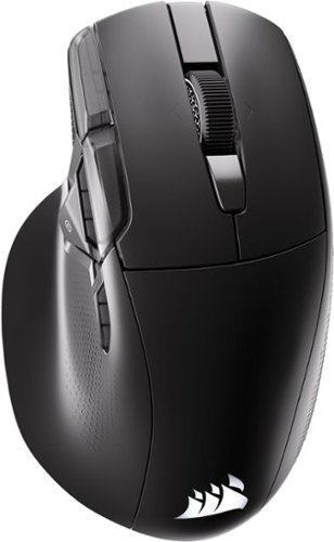 CORSAIR - NIGHTSWORD v2 WIRELESS SD Stream Deck Gaming Mouse - Wireless - Black
