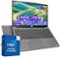 NIMO - Refurbished Excellent - 15.6 IPS-FHD-Laptop, 16GB RAM 1TB SSD Intel Pentium Quad Core N100 Fingerprint 3.4GHz (Renew) - Gray-Front_Standard