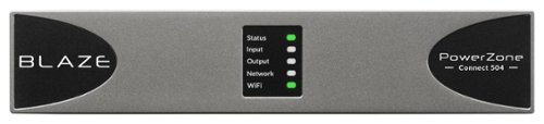 Sonance - Blaze PowerZone Connect 504 – 500 W DSP-enabled Class-D amplifier with 4 channels (Each) - Black