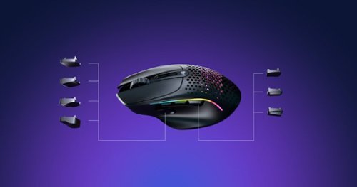 Glorious Model I 2 Ultra Lightweight Wireless Optical Gaming Mouse with 9 Programmable Buttons - Wireless - Matte Black SHOP ONLINE