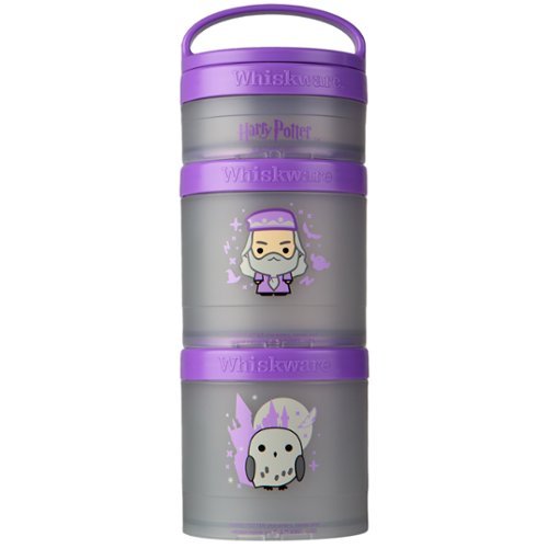  Dumbledore/Hedwig Whiskware Stackable Snack Pack - Purple